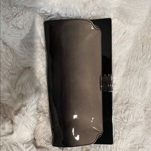 Banana Republic Black and Brown Clutch